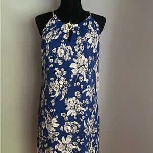 Ivanka Trump NWT Blue Print Size Large